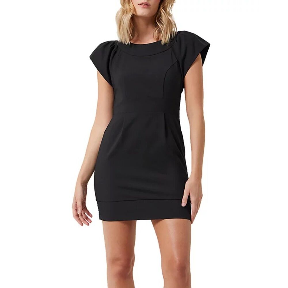 French Connection “Lolo Stretch Bow Back” Dress – Size 0 – NWT